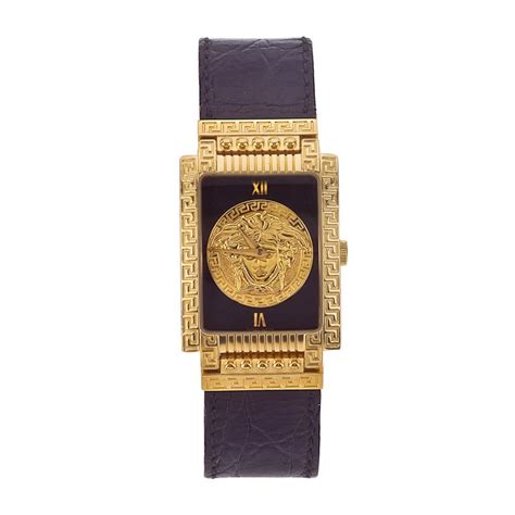 versace watch square|versace watch for men.